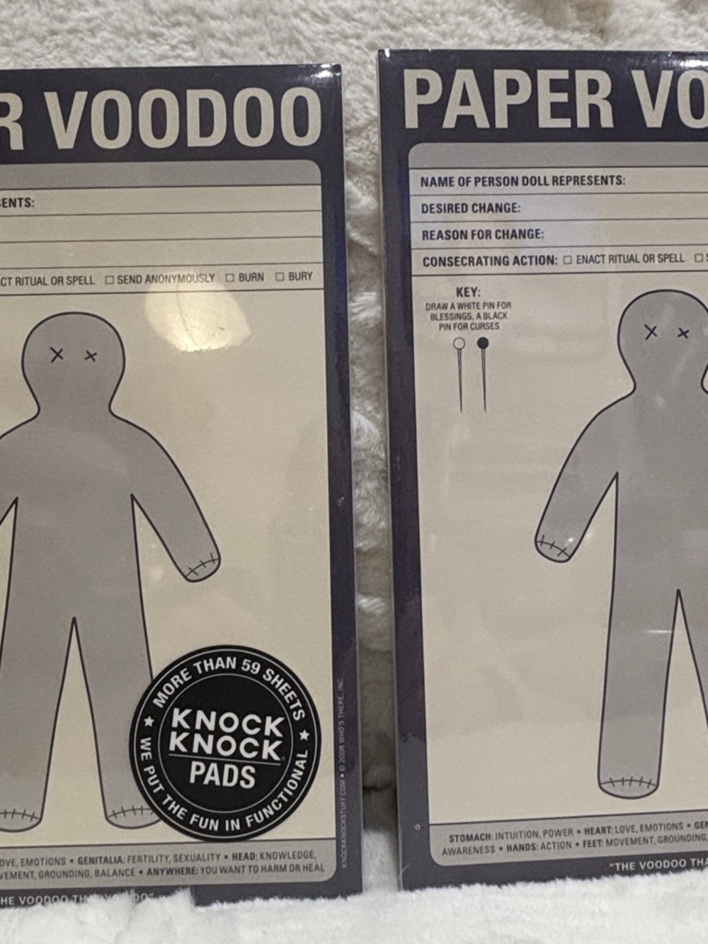 Fun "Paper Voodoo" Pads - Picture 8 of 8